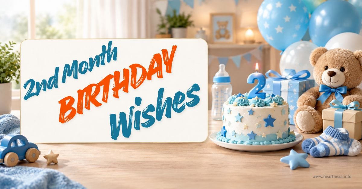 101 Best 2nd Month Birthday Wishes for Baby Boy in 2026