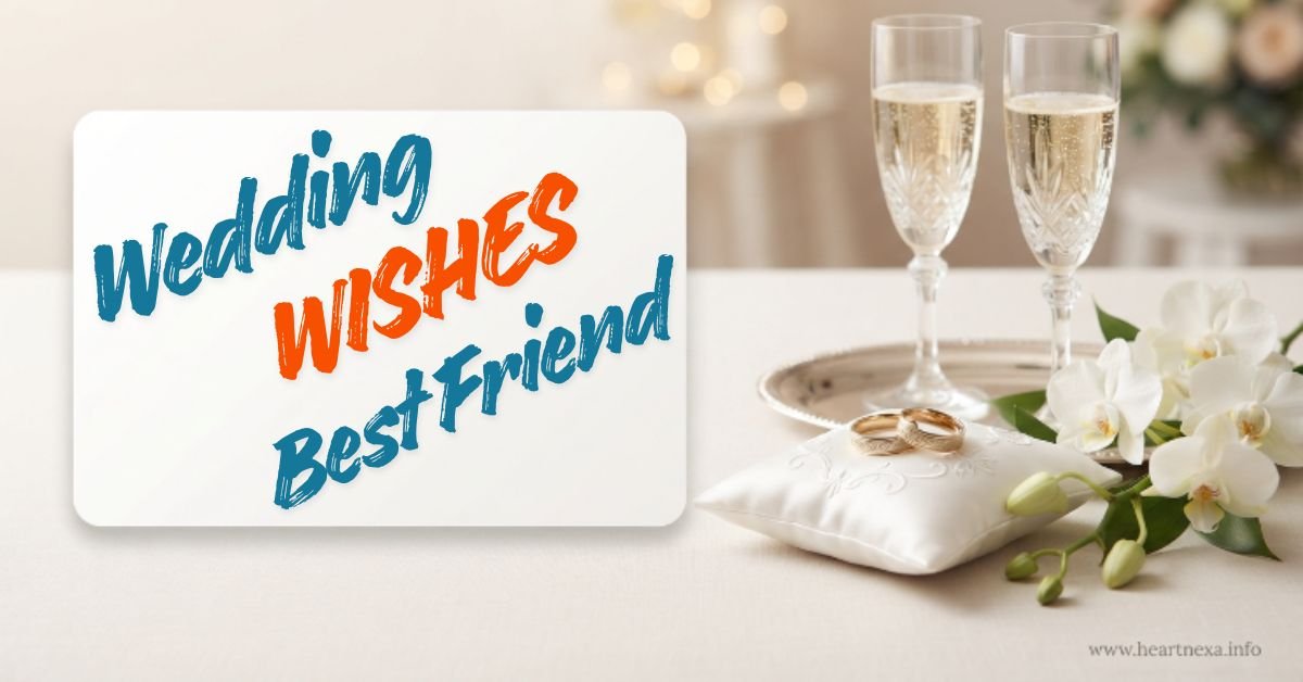 400+ Happy Wedding Wishes for Best Friend You Can Send Instantly