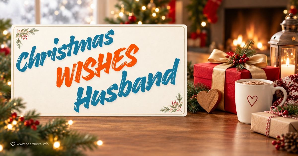60+ Christmas Wishes for Husband: Heartfelt, Romantic & Funny Ideas for 2026