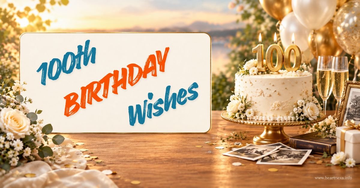 100th Birthday Wishes: Heartfelt, Funny & Meaningful Messages for a Century of Life