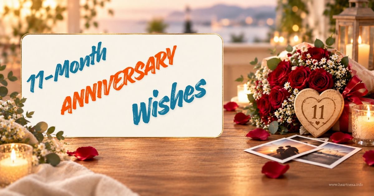 11-Month Anniversary Wishes for Your Partner: Heartfelt Messages for Almost a Year Together