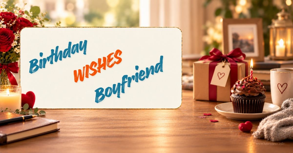 115 Birthday Wishes for Boyfriend to Make Him Feel Loved