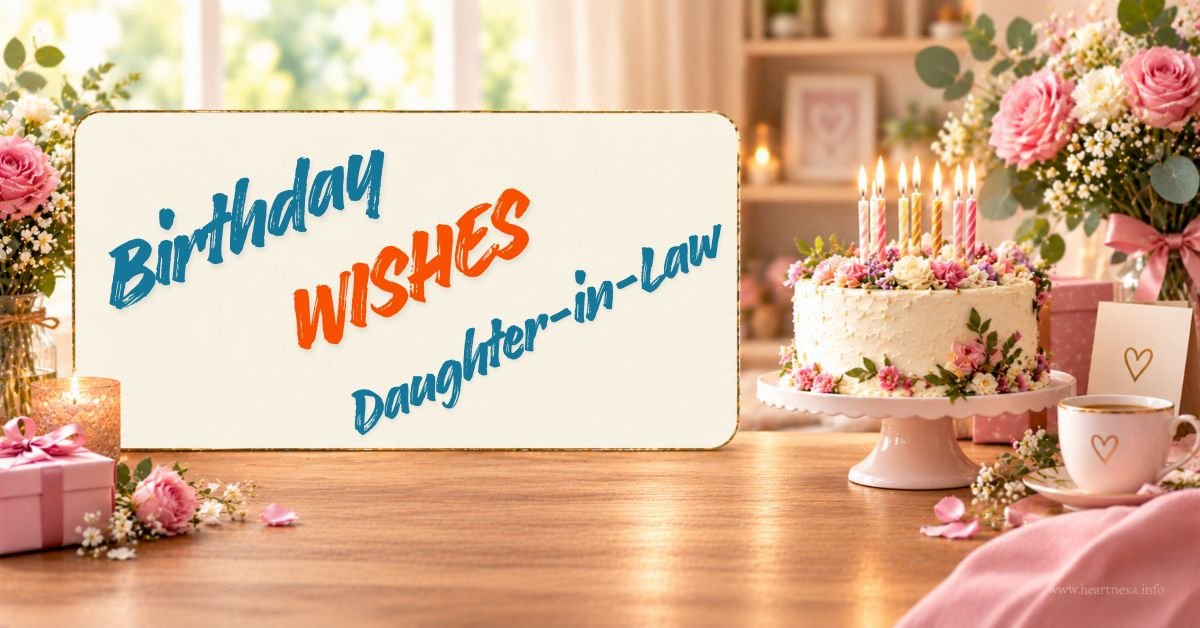 250+ Birthday Wishes for Daughter-in-Law: Messages for Every Situation