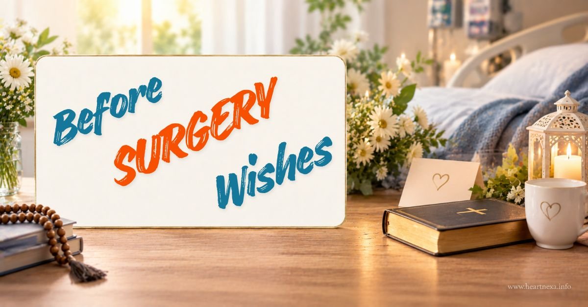 Before Surgery Wishes and Prayers: 170+ Heartfelt Messages for Every Relationship and Faith