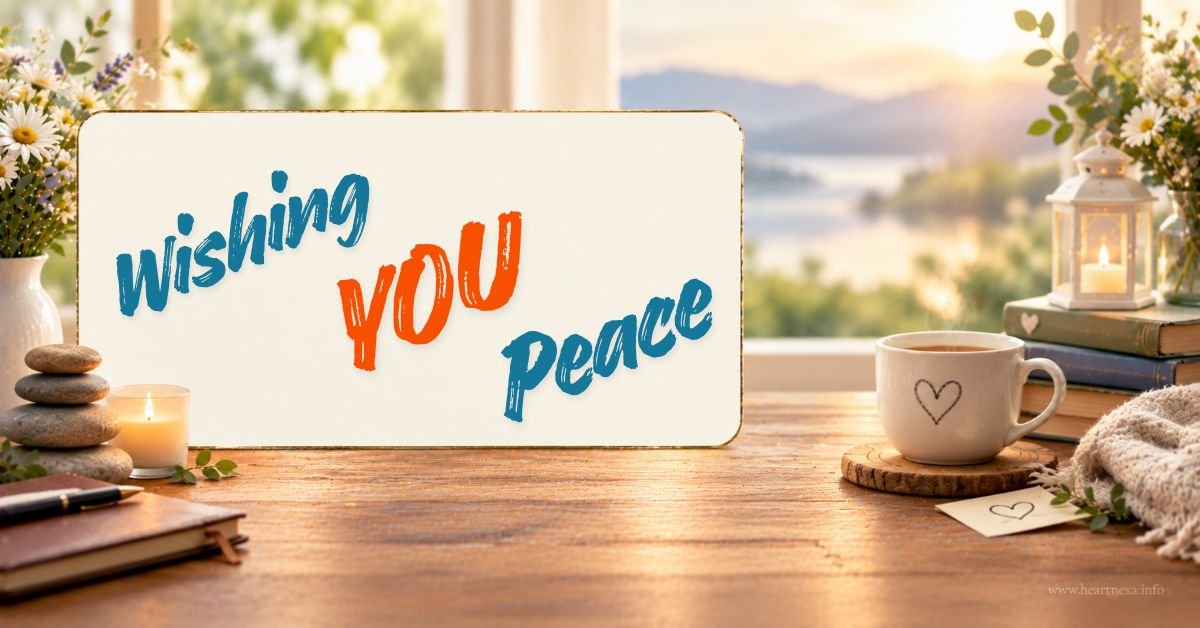 Wishing You Peace: 90+ Heartfelt Messages for Life, Love, Healing & Hard Times